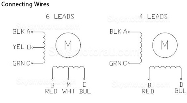 Oukeda NEMA 23 Stepper Motor OK57STH56-2804AD8-32 12.35Ncm 2.8A 1.8 Deg 57&times;57&times;56mm 4Wires